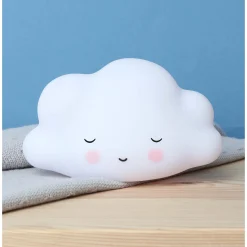 A Little Lovely Company nachtlampje wolk wit