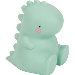 A Little Lovely Company nachtlampje T-Rex mint