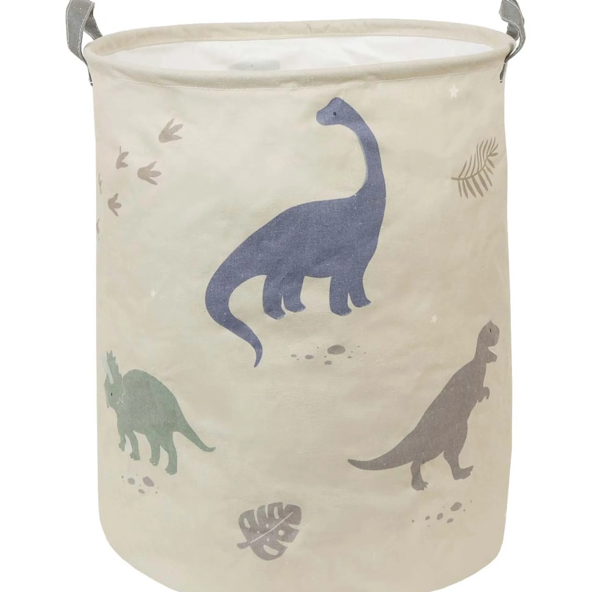 A Little Lovely Company opbergmand dinosaures wit