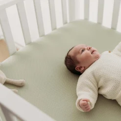 Aerosleep hoeslaken ledikant Olivegreen