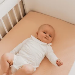 Aerosleep hoeslaken ledikant Peach Pink