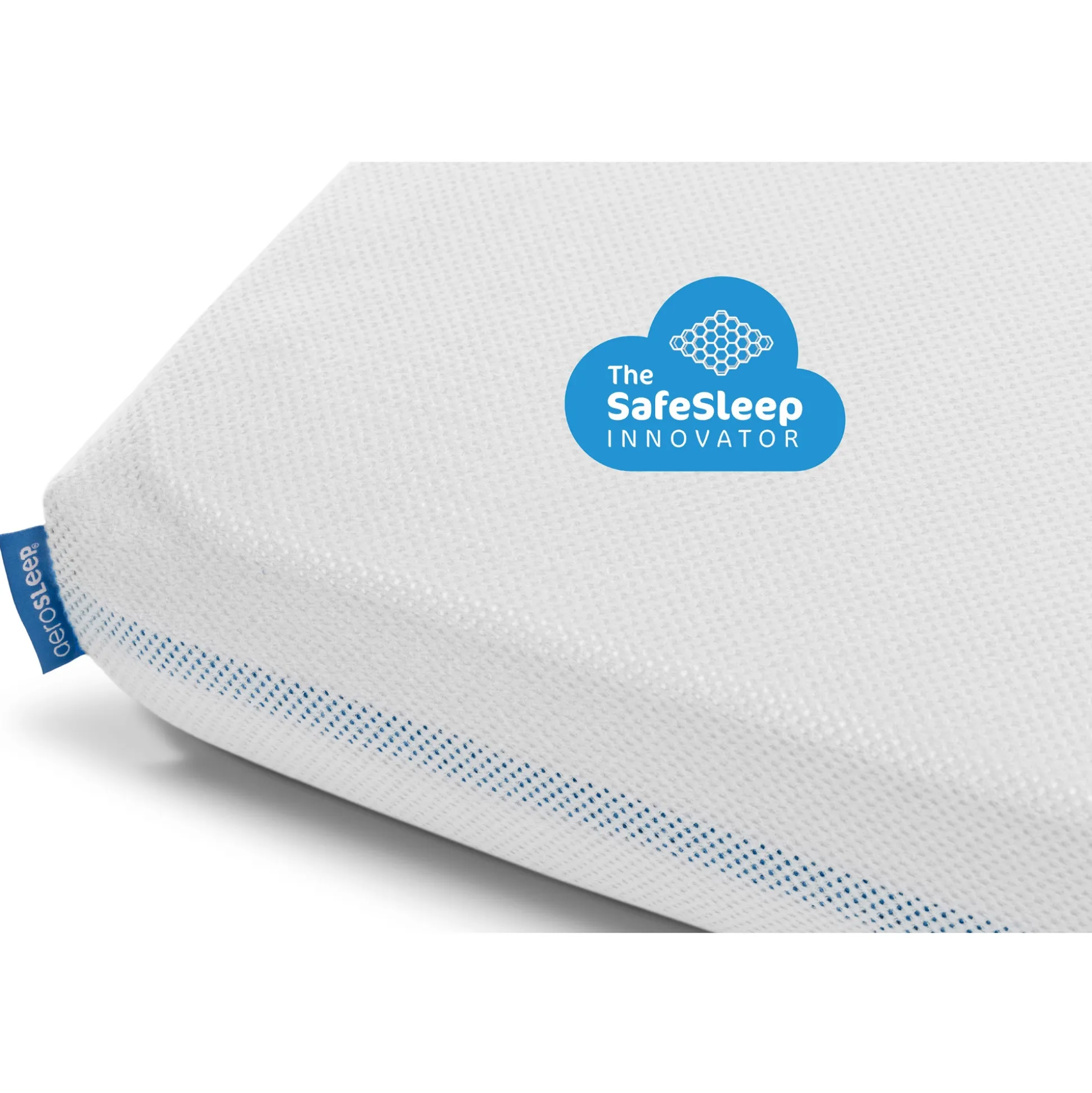 Aerosleep hoeslaken wieg White