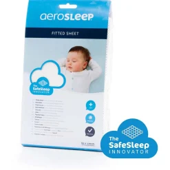 Aerosleep hoeslaken 70x140cm White