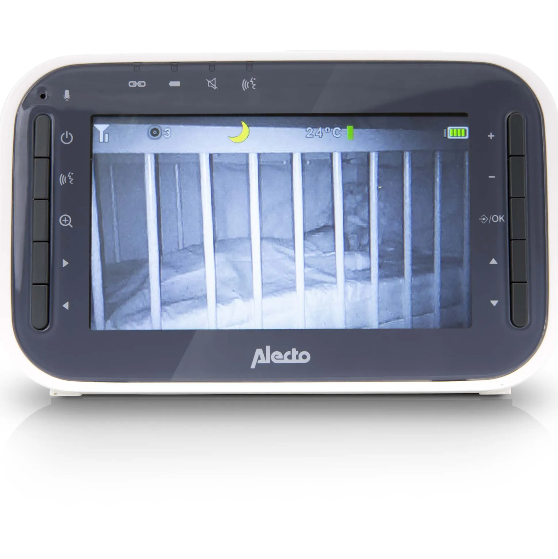 Alecto DVM200M babyfoon met camera en 4.3 inch kleurenscherm