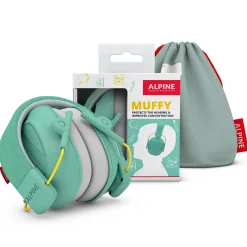 Alpine Muffy Kids Gehoorbeschermers groen