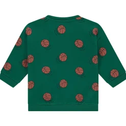 Babyface baby sweater lange mouwen all over print groen