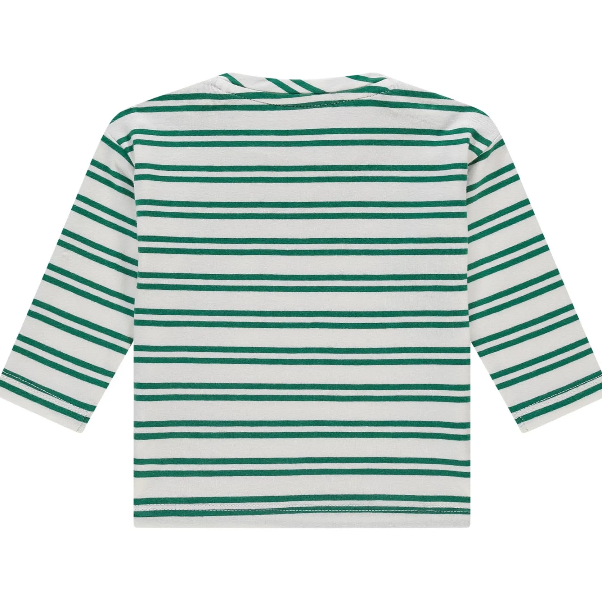 Babyface baby t-shirt lange mouwen strepen groen