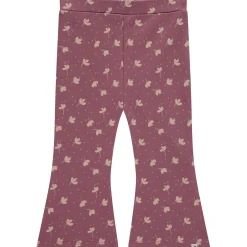 Babyface broek  bloemen paars