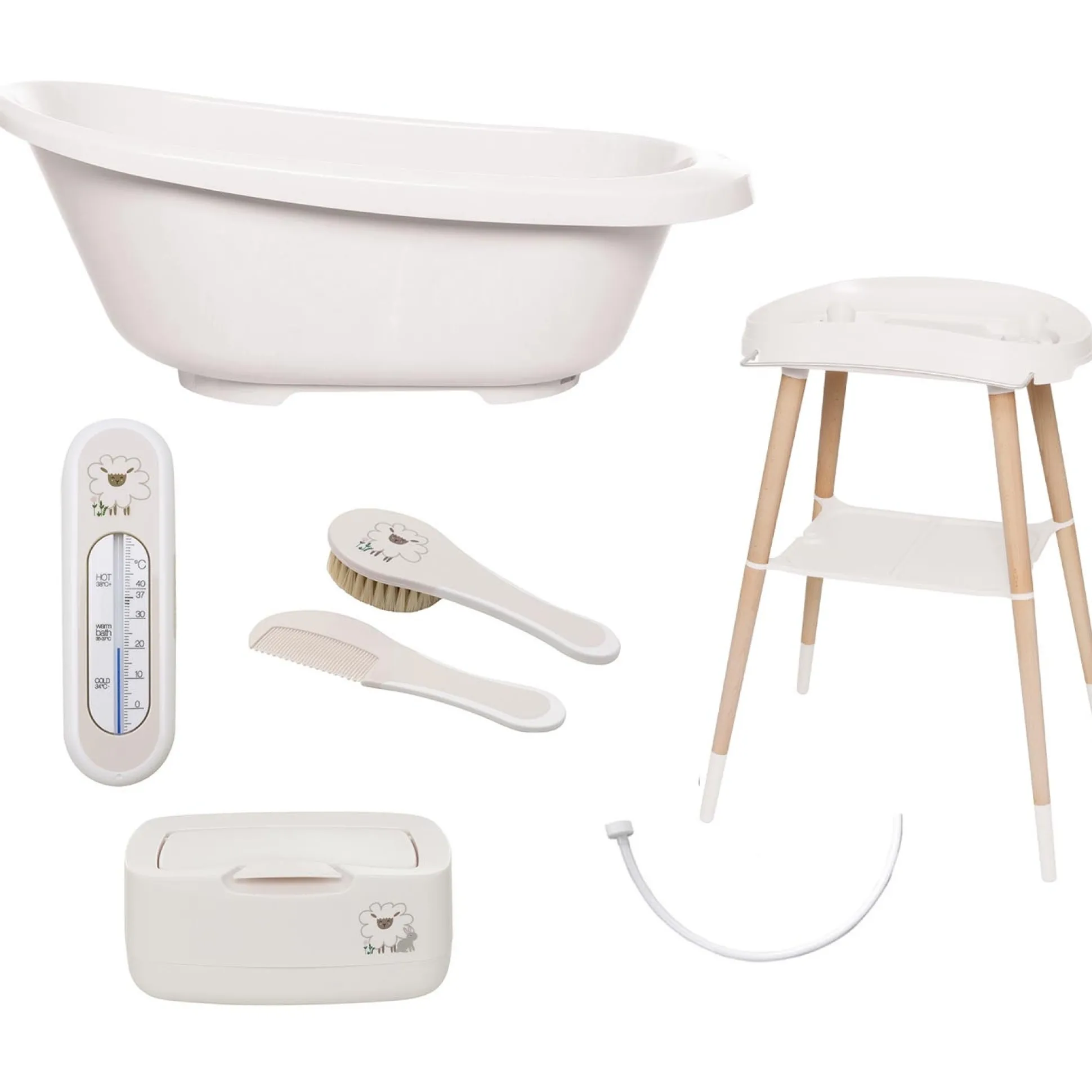 Bebe-Jou Sense Badset 7-Delig Tiny Sheep