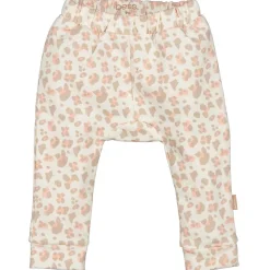 Bess baby broek  dierenprint beige