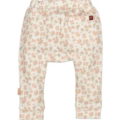 Bess baby broek  dierenprint beige