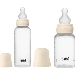 Bibs babyflessen set Grow & Flow - 150ml en 270ml transparant