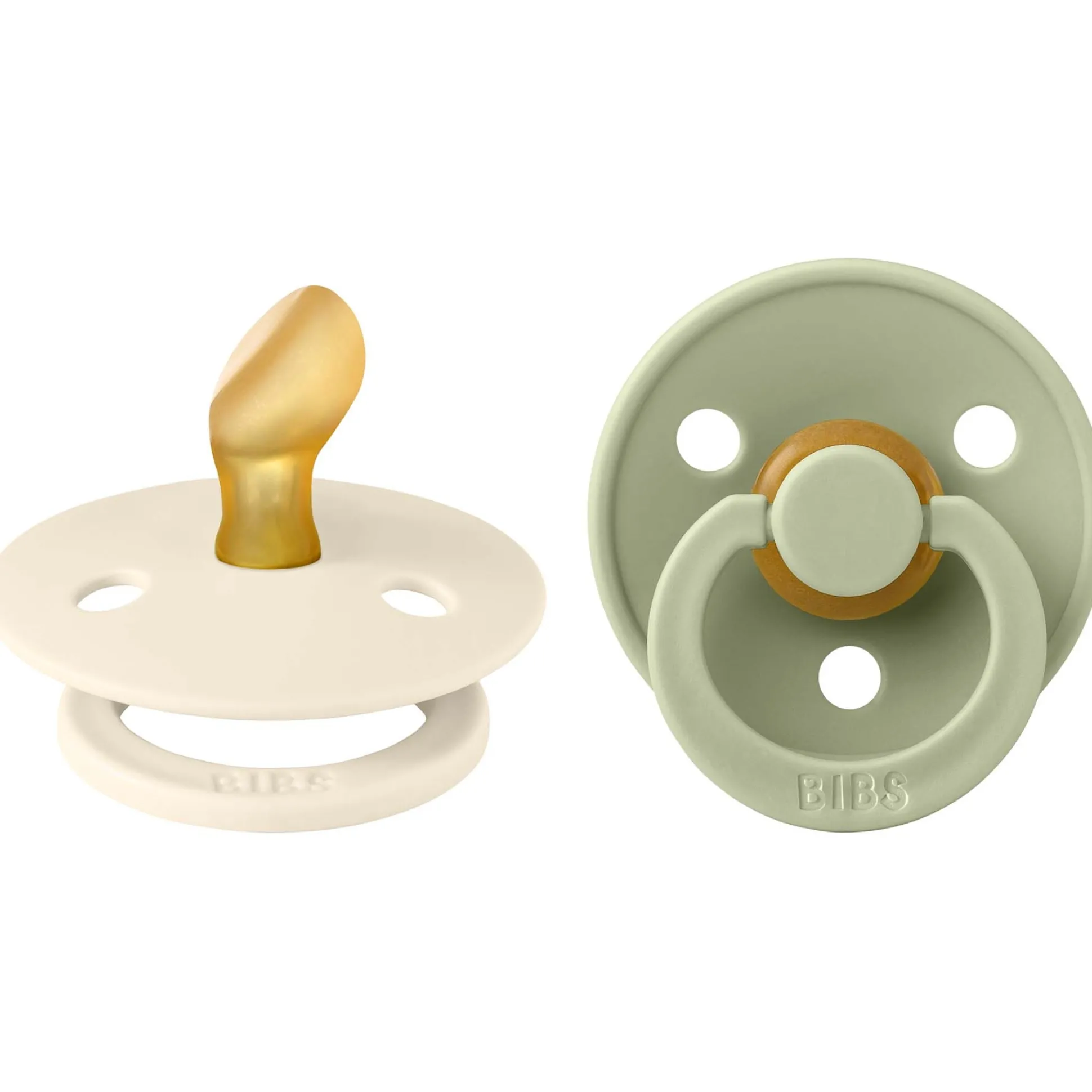 Bibs fopspeen Anatomical size 1 Ivory/ Sage
