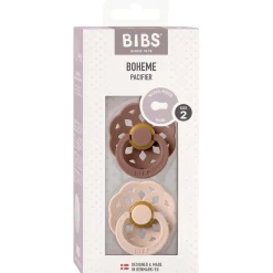 Bibs fopspeen Boheme size 2 Woodchuck/ Blush