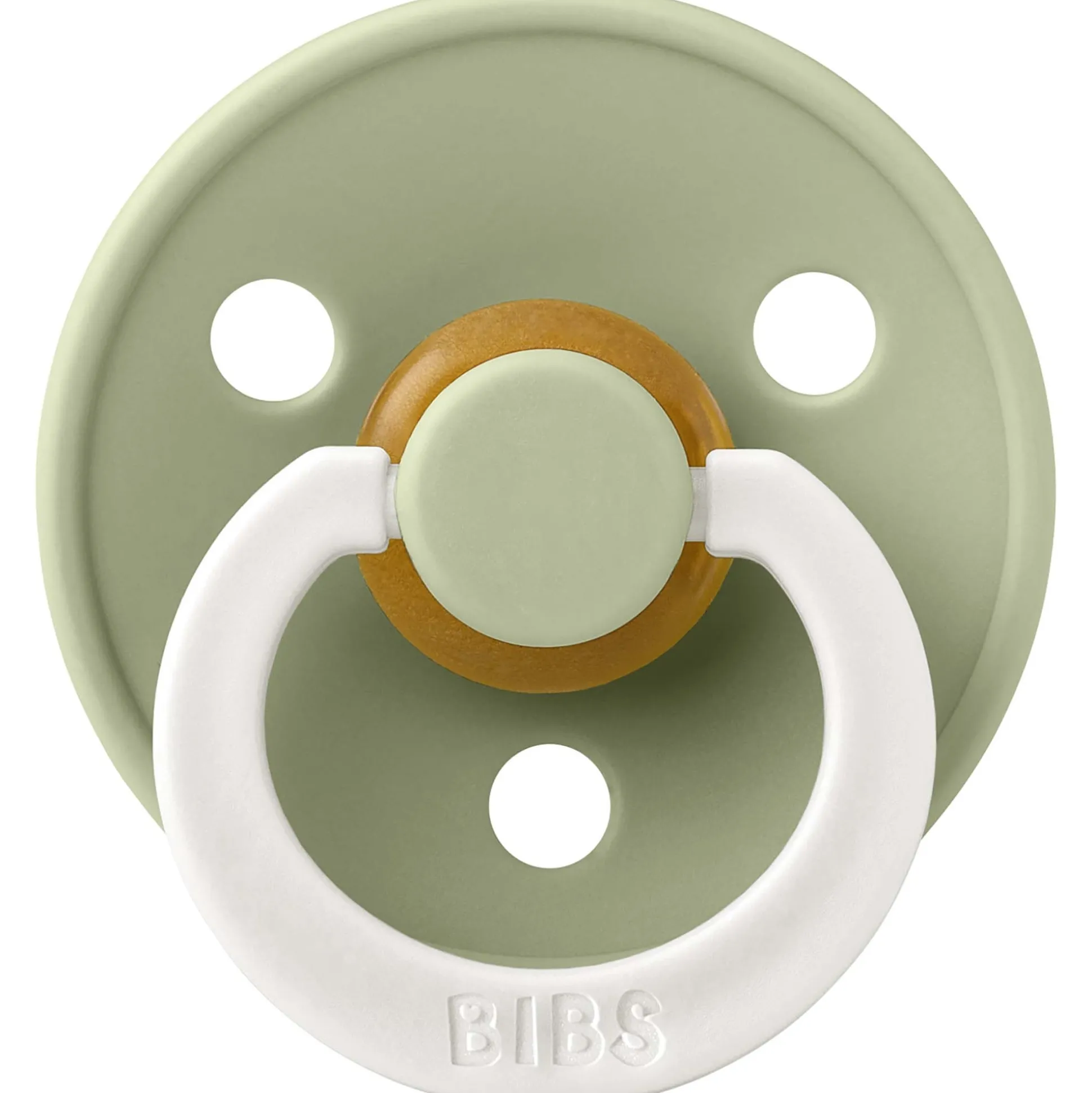 Bibs fopspeen size 2 - Glow in the dark Sage Night / Cloud Night