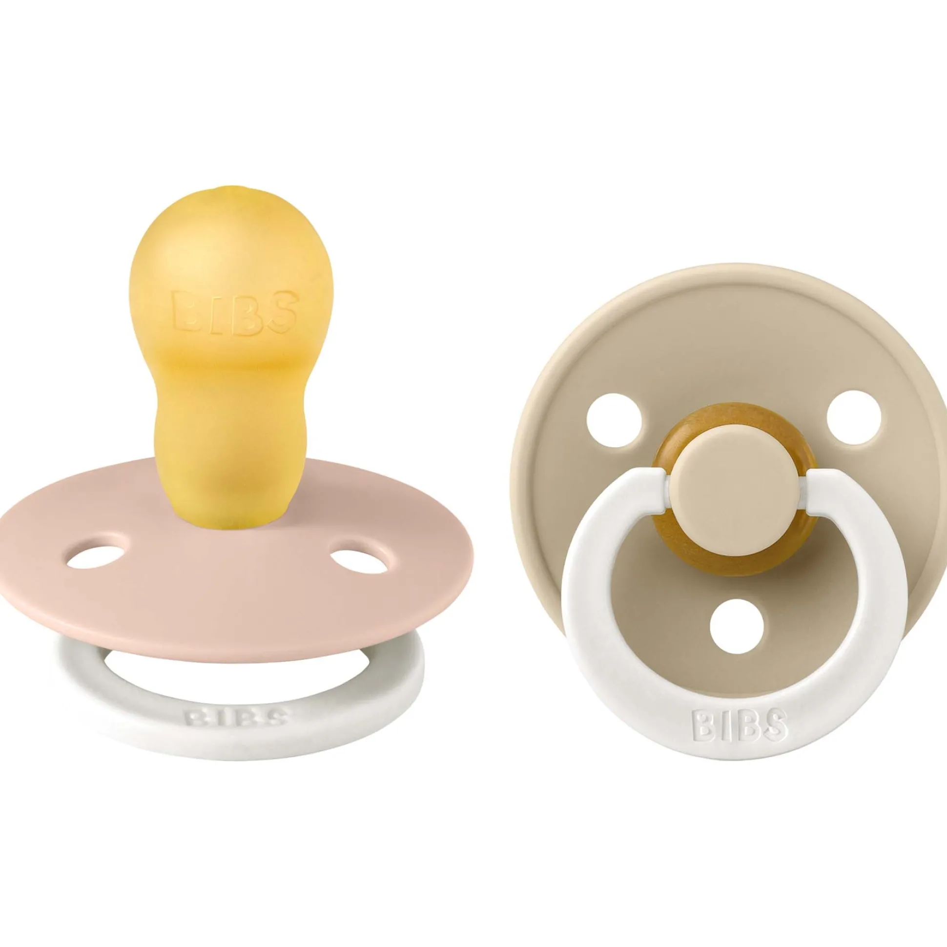 Bibs fopspeen size 3 - Glow in the dark Blush Night Vanilla Night