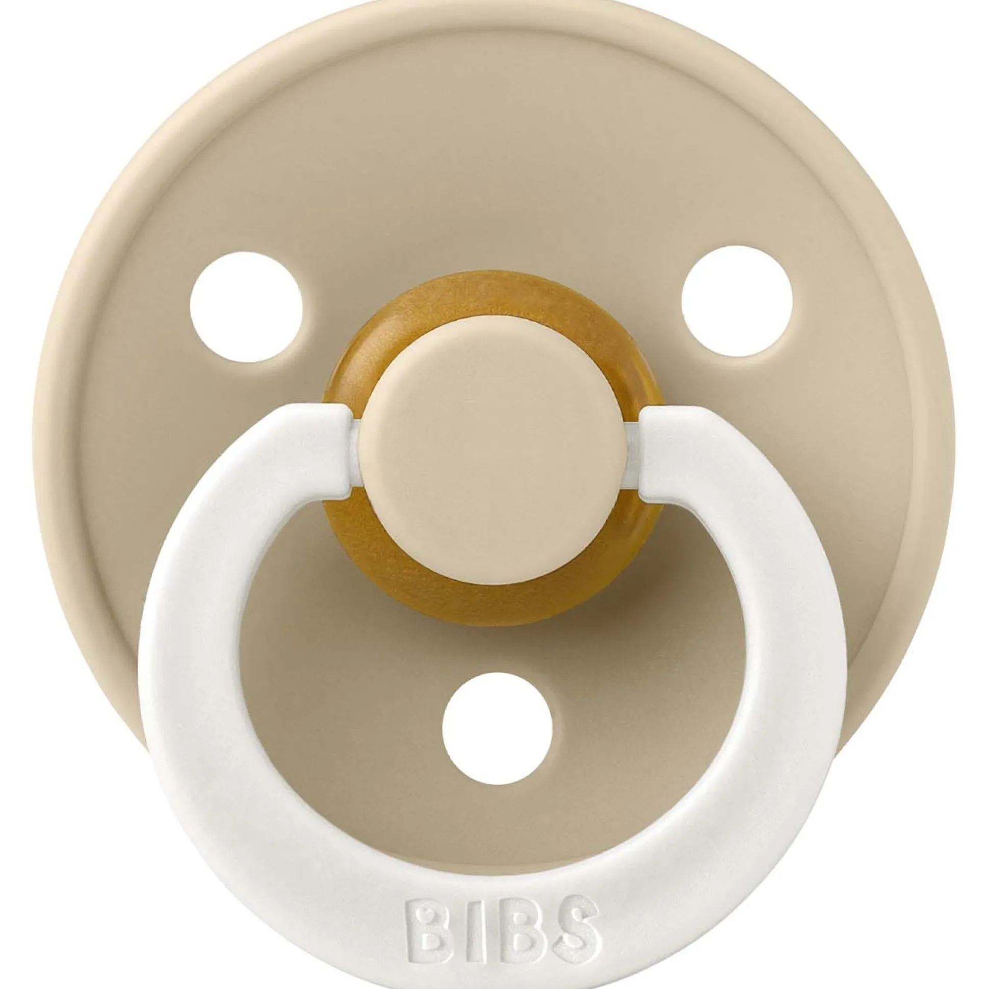 Bibs fopspeen size 1 - Glow in the dark Vanilla Night/ Dark Oak Night