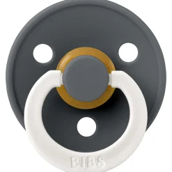 Bibs fopspeen size 2 - Glow in the dark Iron Night / Baby Blue Night