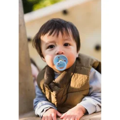 Bibs fopspeen Size 2 Grey