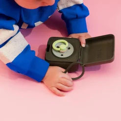 Bibs fopspeen Studio Round size 2 - 2 stuks Dark Olive Green