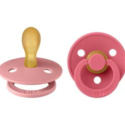Bibs fopspeen Symmetric size 2 Pink