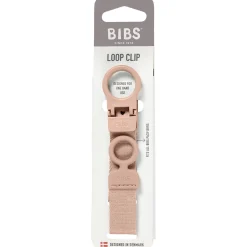 Bibs speenkoord Loop roze