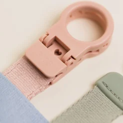 Bibs speenkoord Loop roze