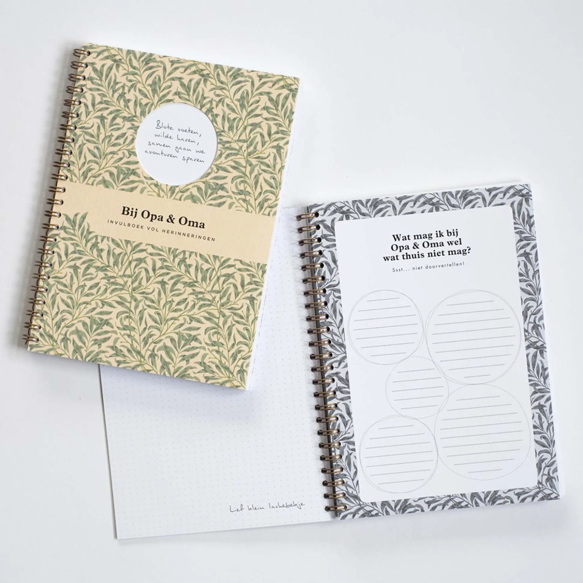 Bij opa en oma - invulboek vol herinneringen Multi