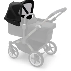 Bugaboo Donkey Breezy zonnekap Midnight Black