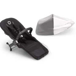 Bugaboo Donkey5 duo uitbreidingsset Midnight Black