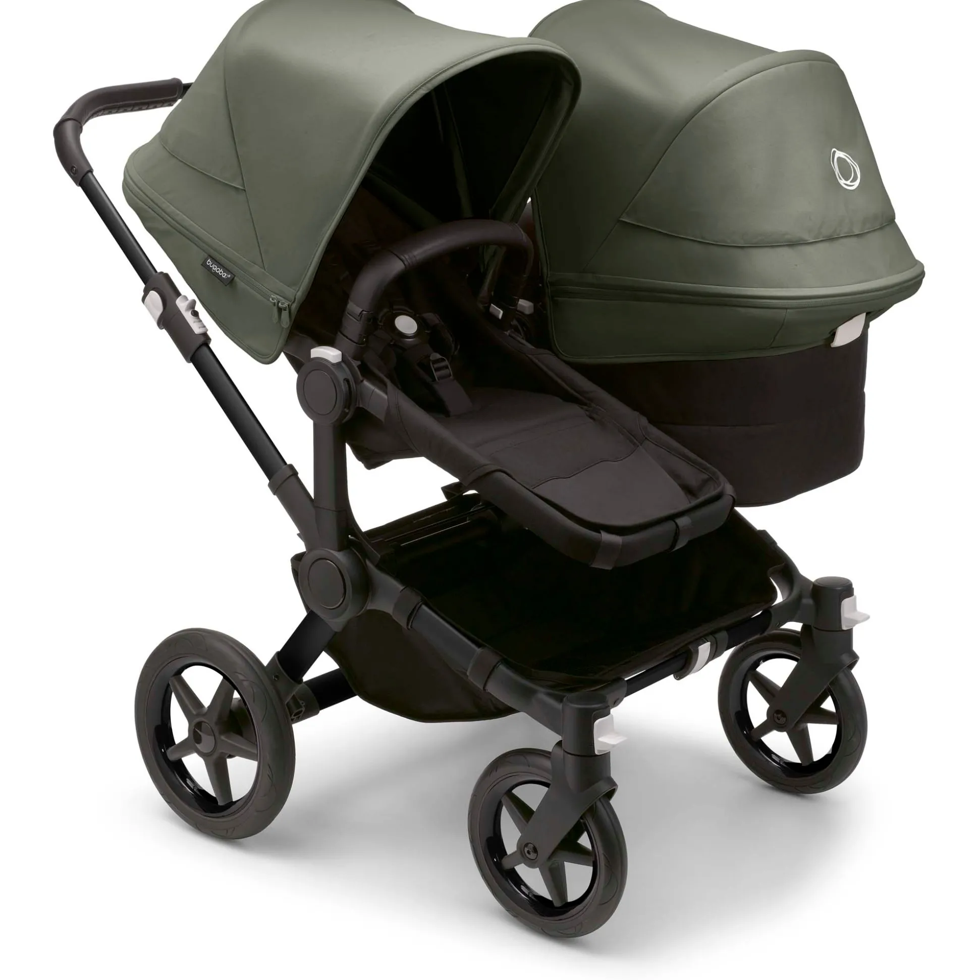 Bugaboo Donkey5 duo uitbreidingsset Midnight Black