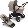 Bugaboo Donkey5 Mono compleet Black Desert Taupe