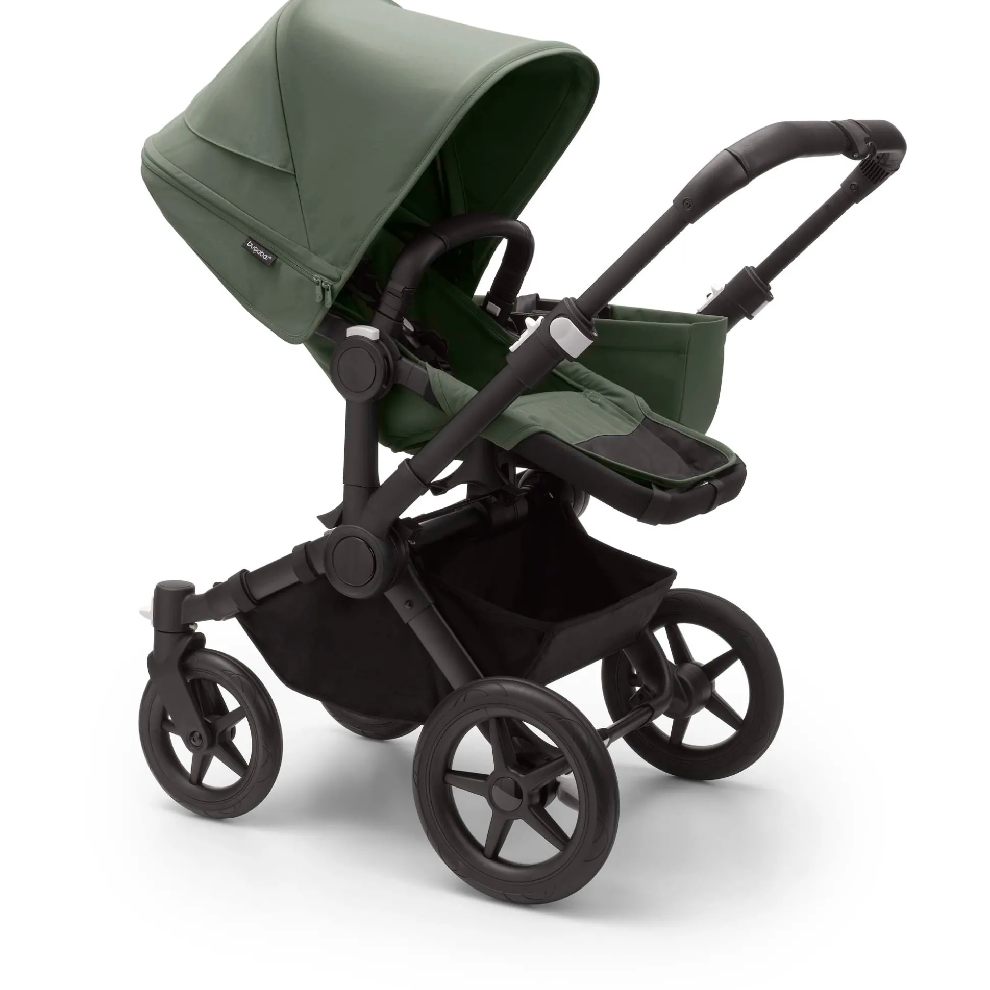 Bugaboo Donkey5 Mono compleet Black Forest Green
