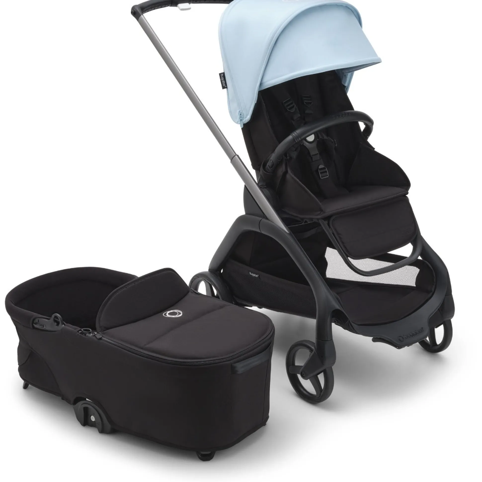 Bugaboo Dragonfly compleet Graphite Black Blue Graphite Black Blue