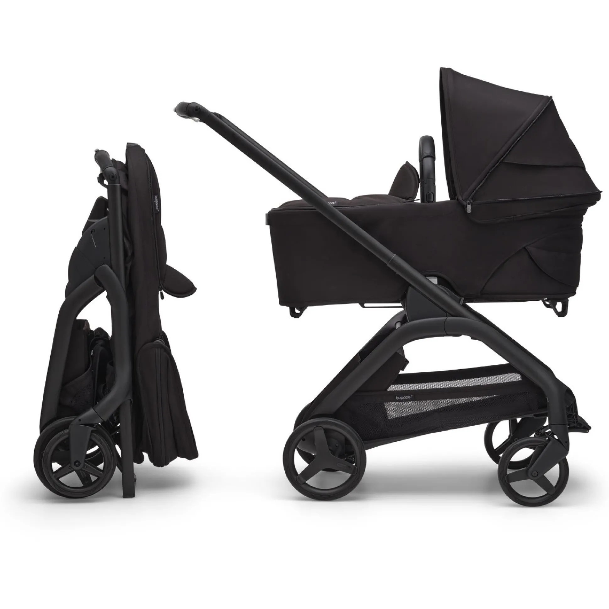 Bugaboo Dragonfly compleet Midnight Black Midnight Black