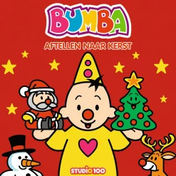 Bumba kartonboekje aftellen naar kerst White