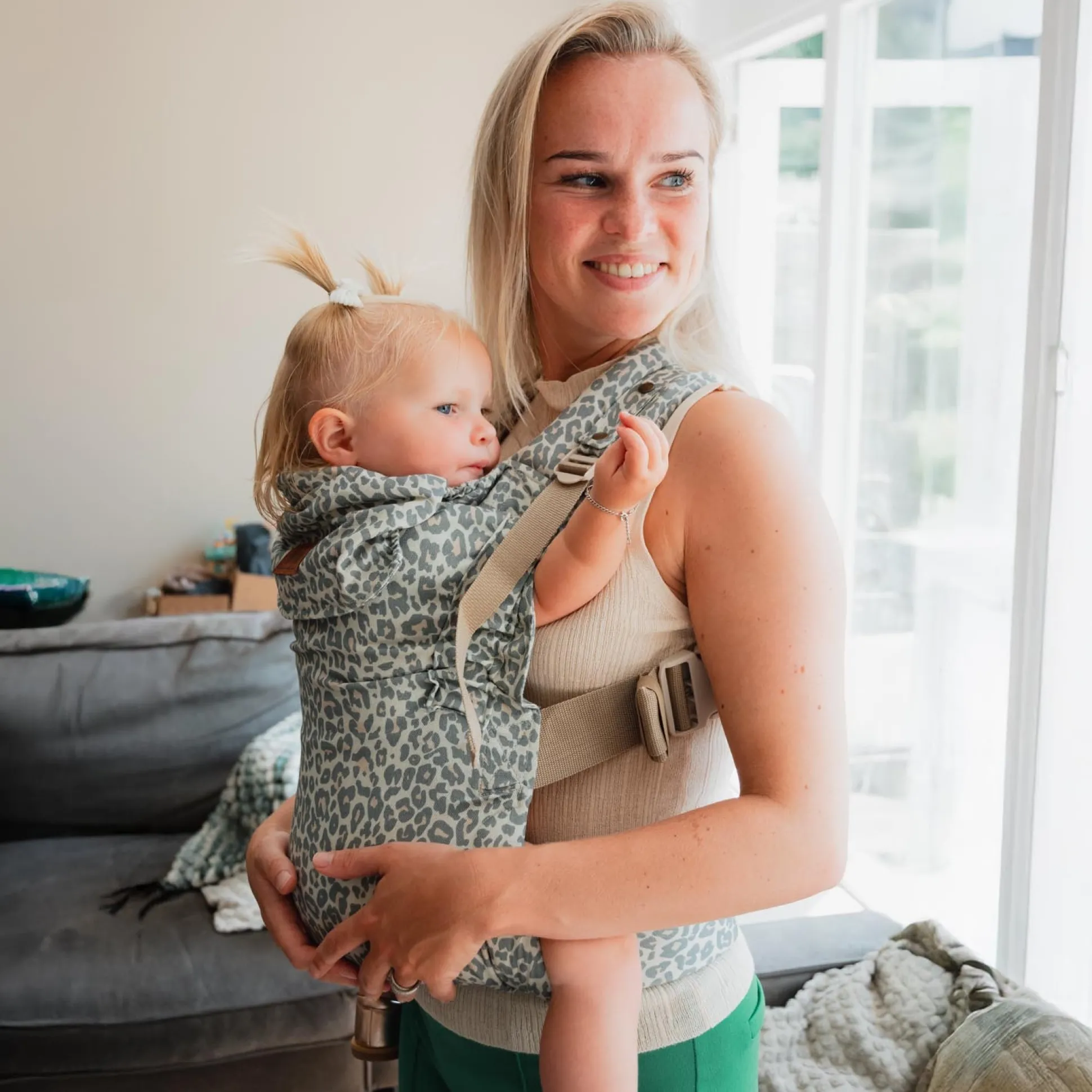 ByKay Click Carrier Deluxe Sand Leopard