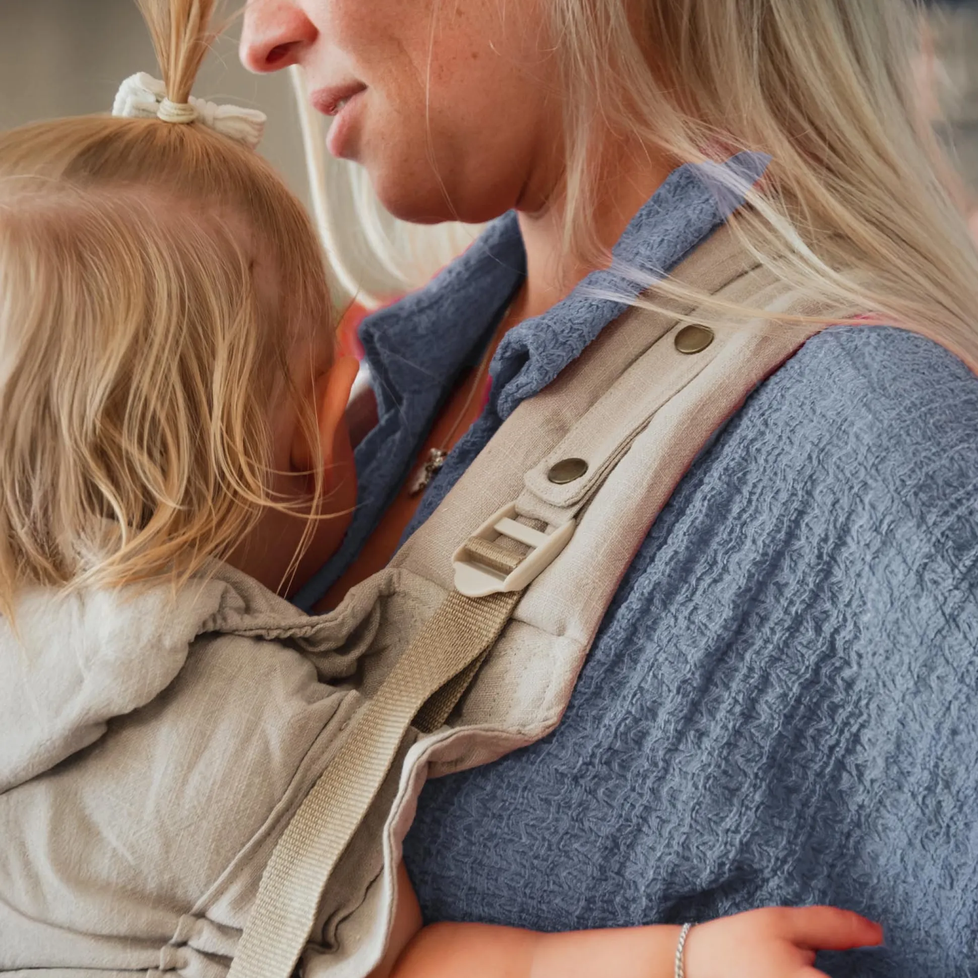 ByKay Click Carrier Deluxe Linnen Mocca