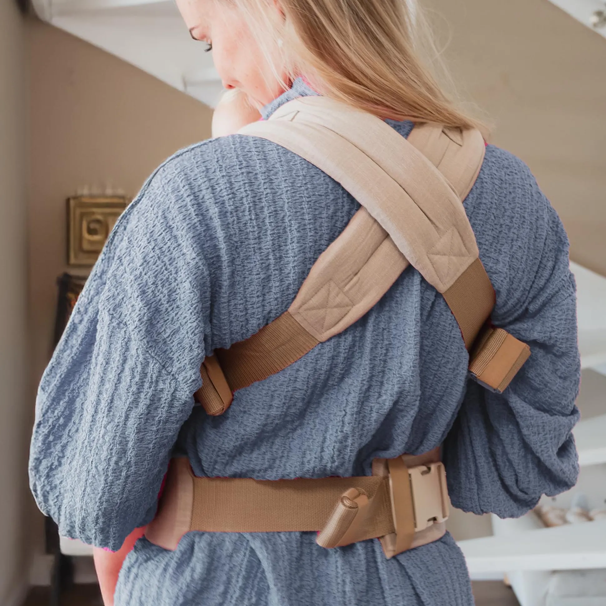 ByKay Click Carrier Deluxe Linnen Mocca