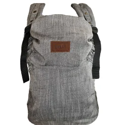 ByKay x Prénatal Click Deluxe linnen draagzak Grey Melee