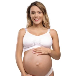 Carriwell meegroei- en voedingsbh voorgevormd wit