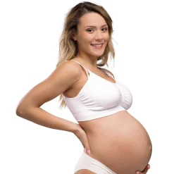 Carriwell meegroei- en voedingsbh voorgevormd wit