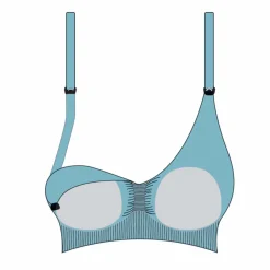 Carriwell meegroei- en voedingsbh voorgevormd wit