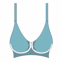 Carriwell meegroei- en voedingsbh gelbeugel effen wit