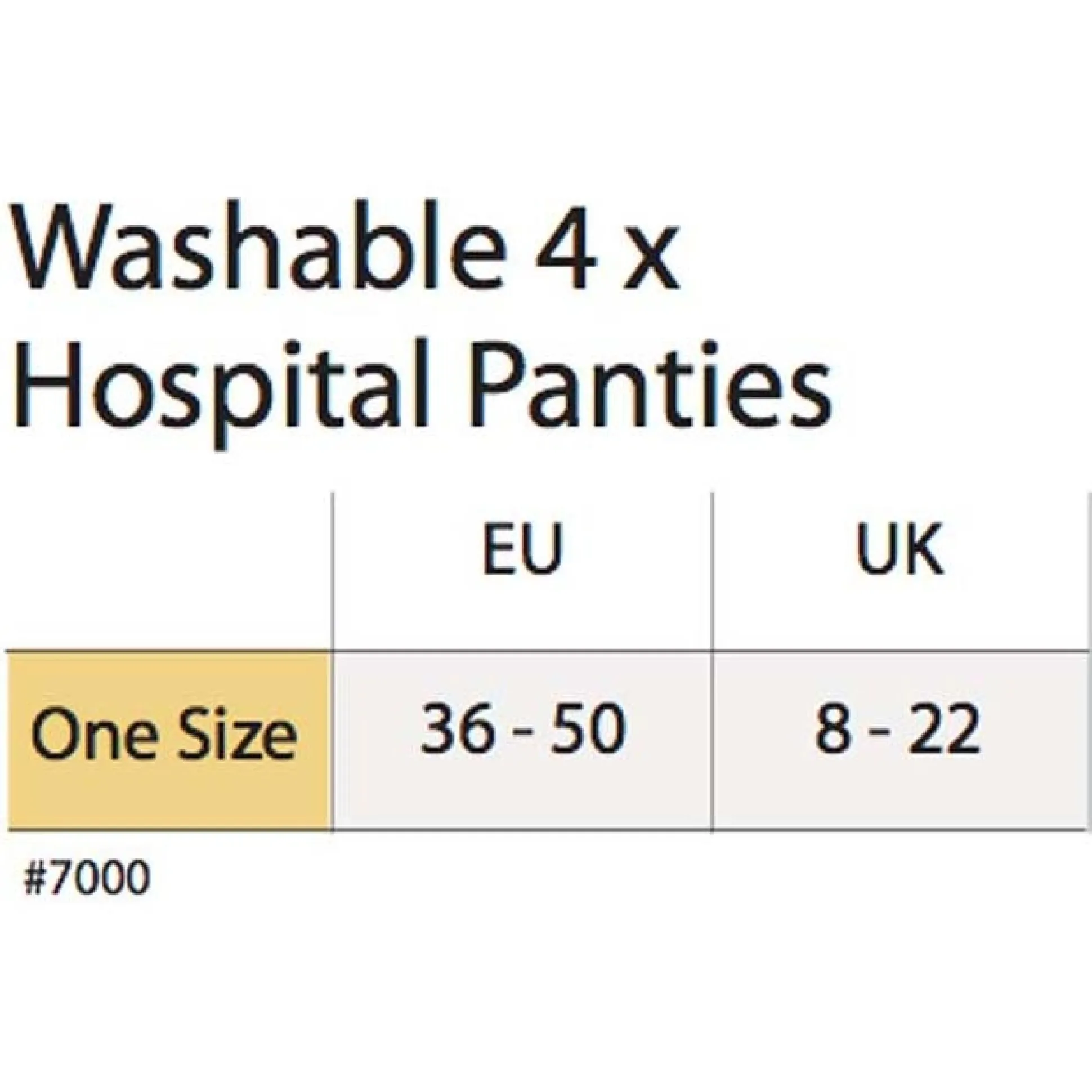 Carriwell netbroekjes 4 stuks
