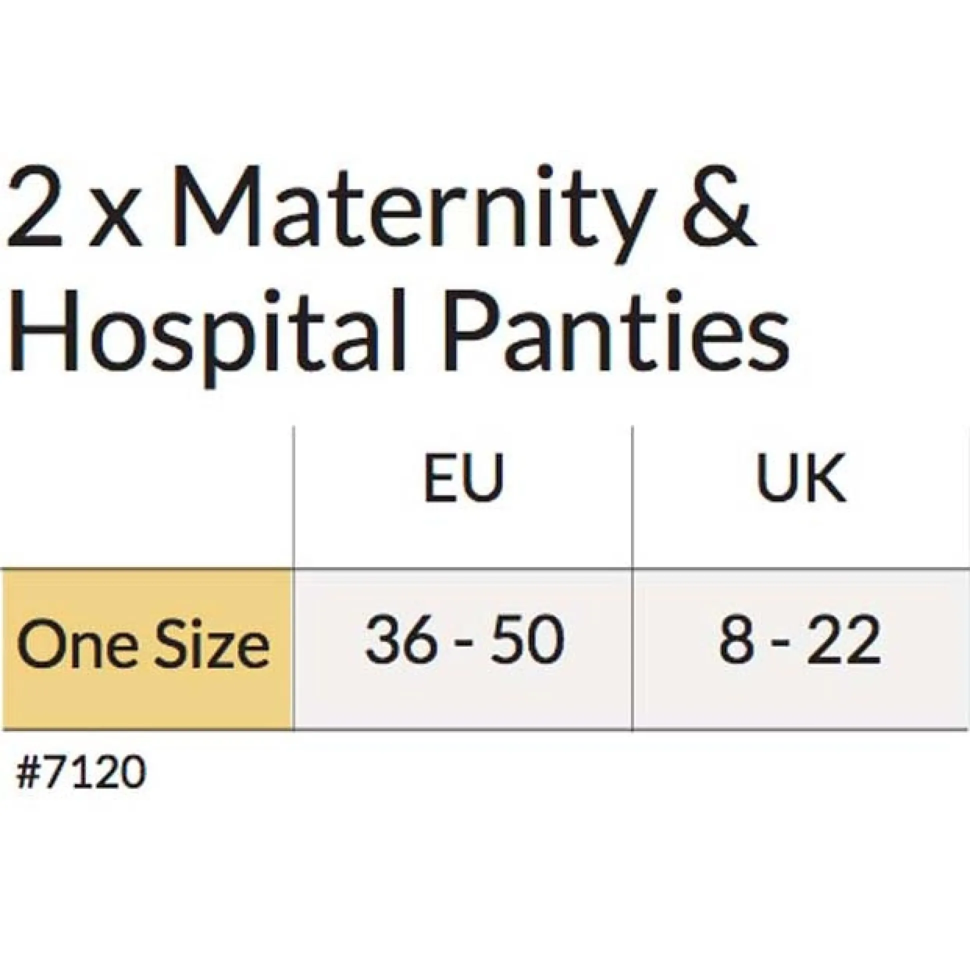 Carriwell zwangerschaps- en netbroekjes 2 stuks