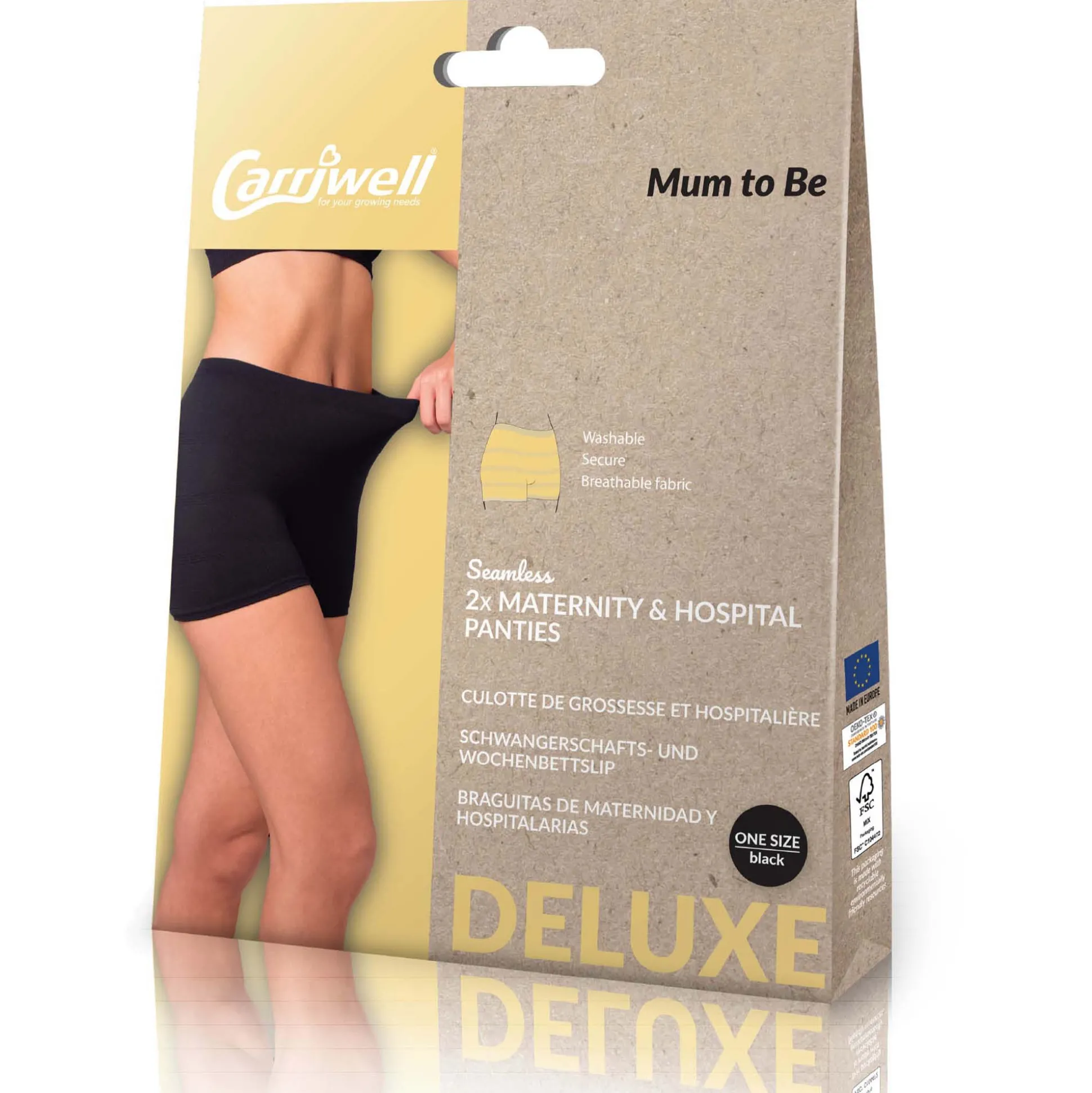 Carriwell zwangerschaps- en netbroekjes 2 stuks