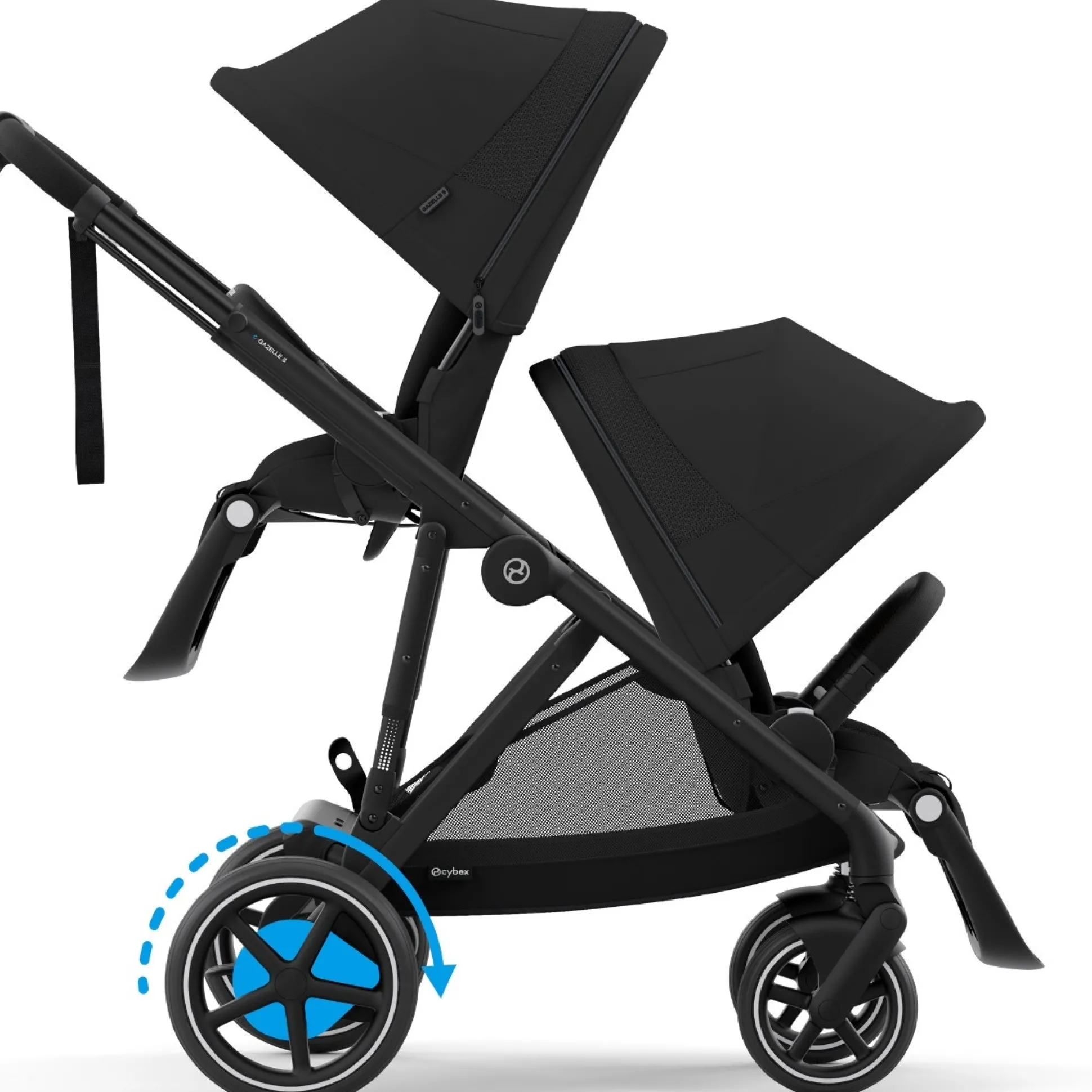 Cybex E-Gazelle S compleet Moon Black