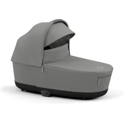 Cybex Priam4 compleet Chrome met bruine handvatten Mirage Grey