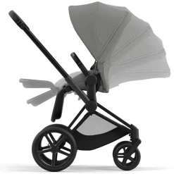 Cybex Priam4 compleet Matt Black frame Mirage Grey